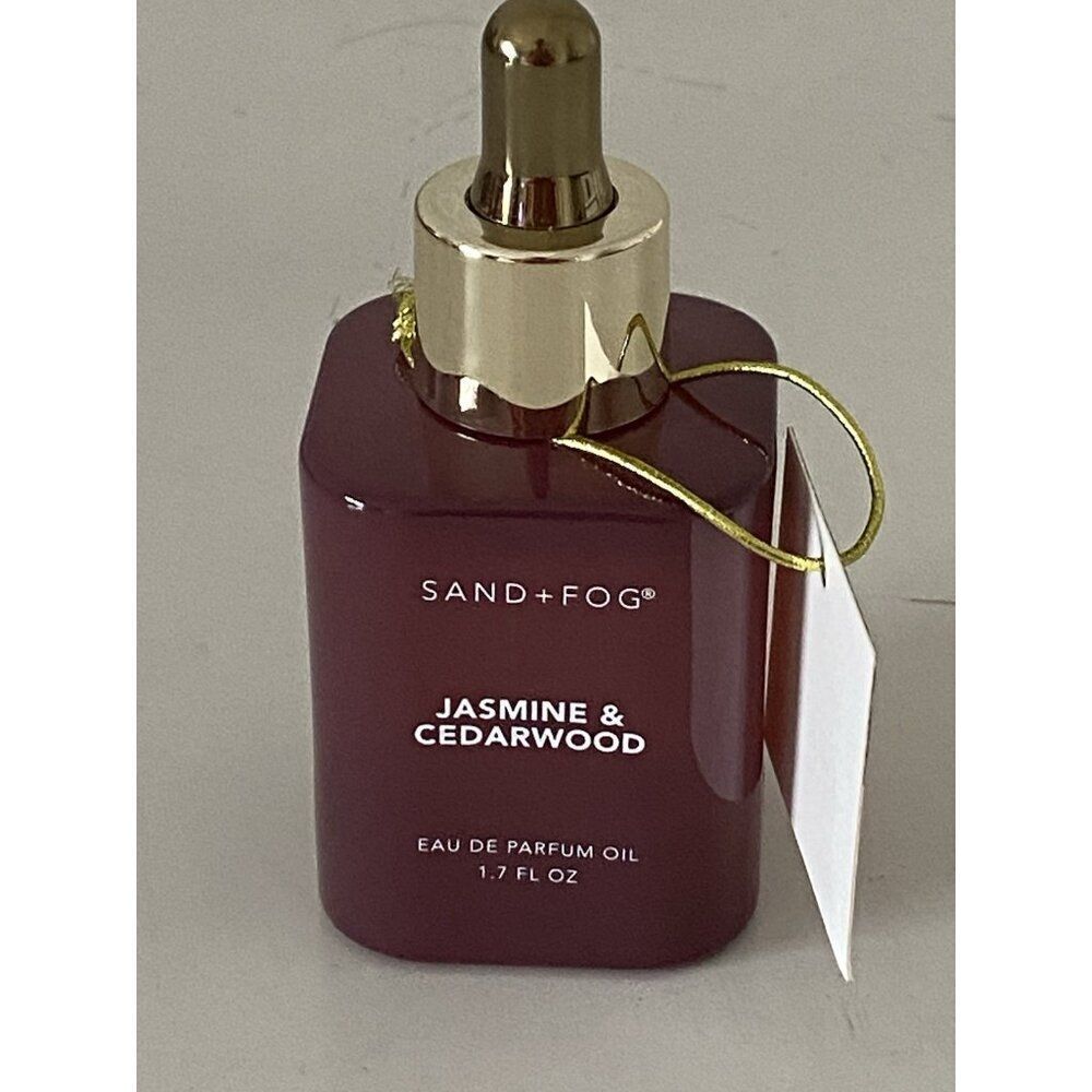 Sand + FogโEau De Parfum Oil 1.7 fl ozโ Jasmine Cedarwood Saffron Lemon Pine NEW